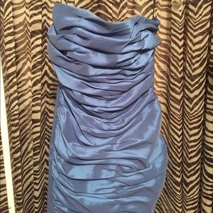 Blue Jessica McClintock Dress
